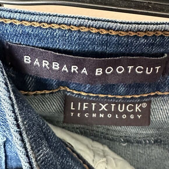 NYDJ Barbara Bootcut Lift Tuck Womens 6 Medium Wash Heyburn Classic Mid Rise - Picture 4 of 9